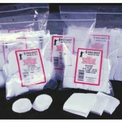 Pro-Shot Square 3 Inch Cleaning Patch 12-16 Gauge 250 Count - 3-250 - Shooting Supplies -RG Sport Shop 012286362 1