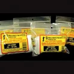 Pro-Shot Square 3 Inch Cleaning Patch 12-16 Gauge 50 Count - No.104 - Shooting Supplies 5 Pro-Shot Square 3 Inch Cleaning Patch 12-16 Gauge 50 Count - No.104 - Shooting Supplies -RG Sport Shop 012286414 1