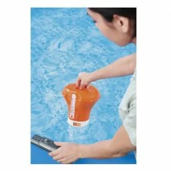 Bestway Flowclear Floating Pool Chemical Dispenser - 58209E - Pool Care & Maintenance -RG Sport Shop 016004bca6724985b0b05fa11e13c4f28f6b2a45 228600010 6