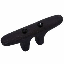 Shoreline Marine Cleat 6" Nylon Black - Marine Hardware