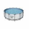 Bestway Steel Pro MAX 14' x 48" Above Ground Pool Set Round - 5613HE - Pools
