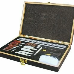 Various Brands Universal Gun Cleaning Kit Deluxe Wood Case - GCK31 - Cleaning Supplies -RG Sport Shop 0800094f72f2cdf3a94d02d948bdfefeef0e2962 0324 0618 gck31