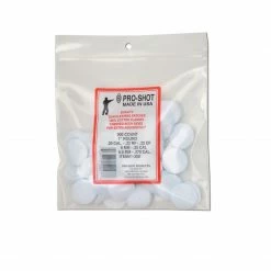 Pro-Shot Square 1 Inch Cleaning Patch .22-.270 Caliber 300 Count - 1-300 - Shooting Supplies