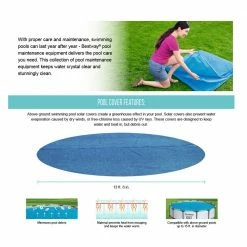 Bestway Flowclear 15' Solar Pool Cover - 58252E - Pool Care & Maintenance -RG Sport Shop 13137b011860d8f92d37519c52886ee015e6fe93 90211553 3