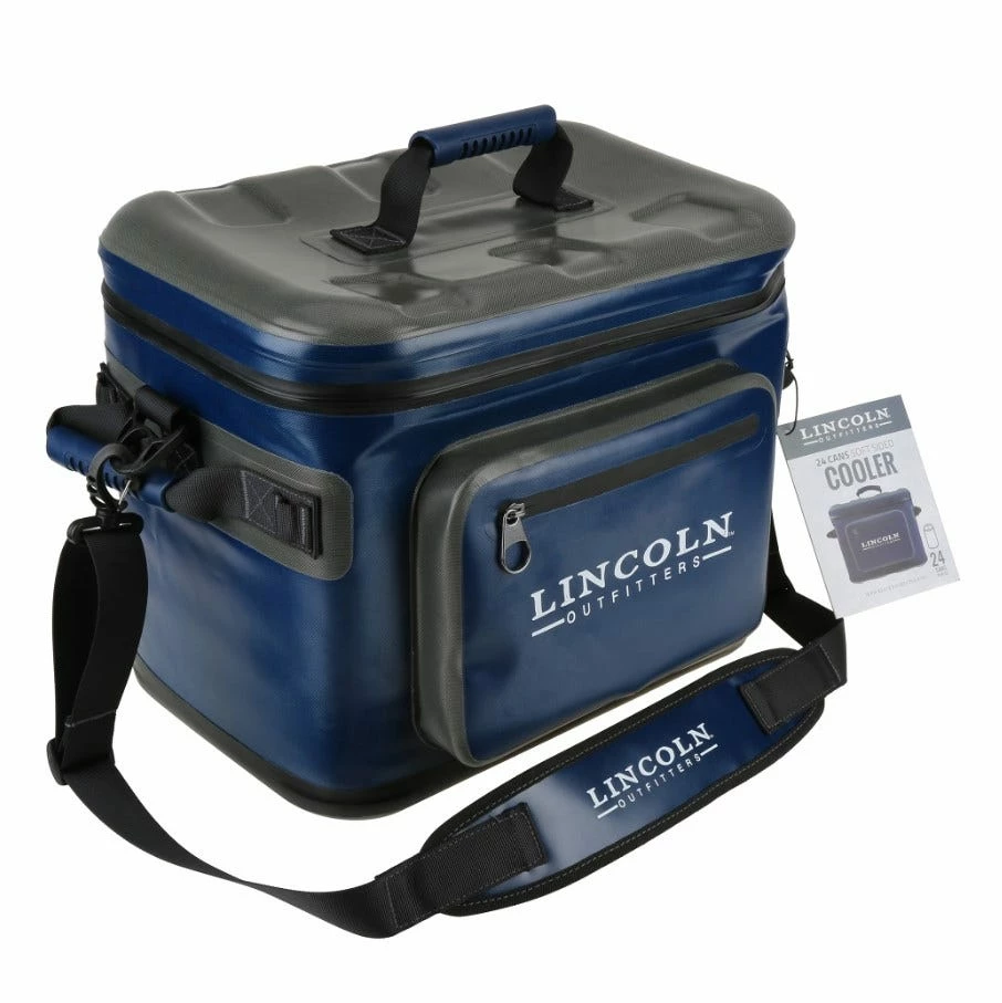 Lincoln Outfitters 24 Can Soft Sided Cooler 87-355-0204 - Water Bottles & Hydration 3 Lincoln Outfitters 24 Can Soft Sided Cooler 87-355-0204 - Water Bottles & Hydration - Image 3