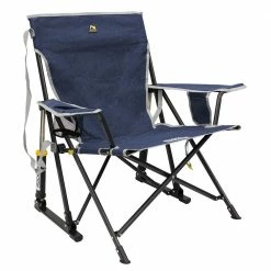 GCI Outdoor Kickback Rocker, Heather Indigo - 410145 - Camp Furniture