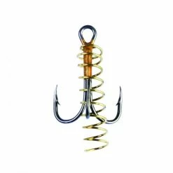 Eagle Claw 2X Treble Soft Bait with Spring 374SBAH-8 - Baits & Lures