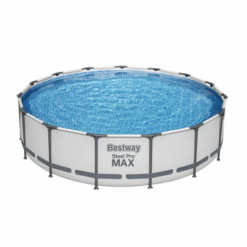 Bestway Steel Pro MAX 15' x 42" Above Ground Pool Set - 56687E - Pools 1 Bestway Steel Pro MAX 15' x 42" Above Ground Pool Set - 56687E - Pools