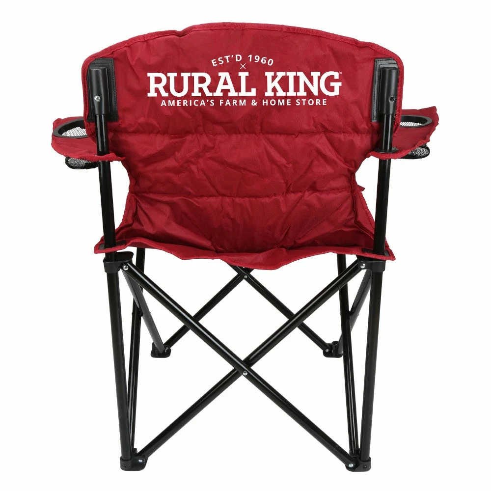 Rural King Heavy Duty Bag Chair, Red - 89-994-0204 - Camp Furniture 2 Rural King Heavy Duty Bag Chair, Red - 89-994-0204 - Camp Furniture - Image 2