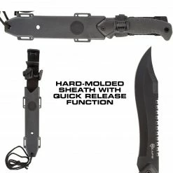 REAPR 11001 TAC Bowie Knife - 11001 - Knives & Tools -RG Sport Shop 29d9042c1a3ab2d10c2986e1f7cf09869a0760d1 11001inuse4 scaled