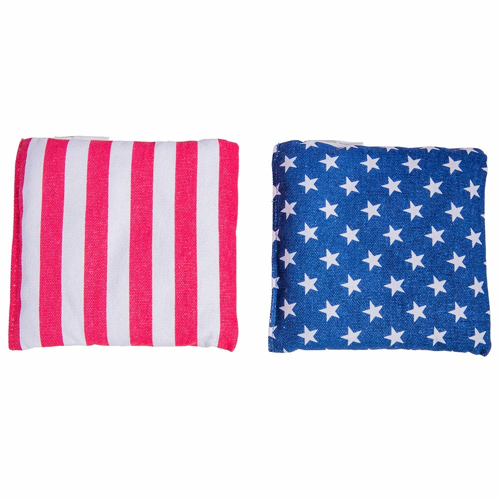 Triumph 6"x6" Patriotic Stars & Stripes Replacement Bean Bags Set, 8 Pack - 12-0028-2 - Backyard Play 7 Triumph 6"x6" Patriotic Stars & Stripes Replacement Bean Bags Set, 8 Pack - 12-0028-2 - Backyard Play - Image 7