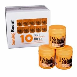 Sonic Boom 1/2lb Exploding Rifle Target - 10 Pack SBTHP4P - Targets