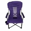 Lincoln Outfitters Hard Arm Folding Chair Purple 87-839-0204 - Camp Furniture