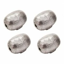 Eagle Claw 1/4 Ounce Egg Sinker, Pack of 7 - 02050-009 - Weights