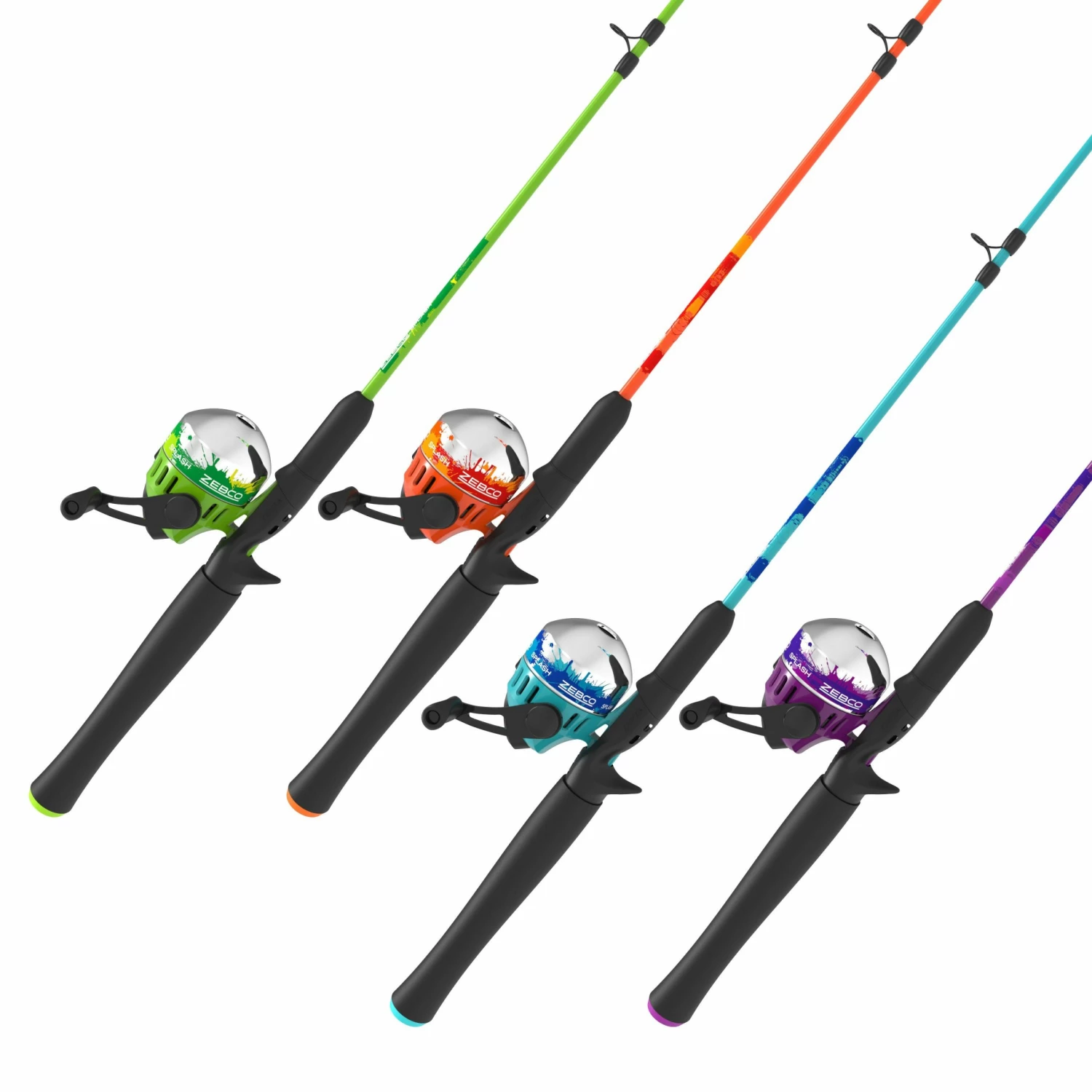 Zebco Splash Spincast 6 Foot Rod-Reel Combo 21-37629 - Reel & Rod Combos 1 Zebco Splash Spincast 6 Foot Rod-Reel Combo 21-37629 - Reel & Rod Combos