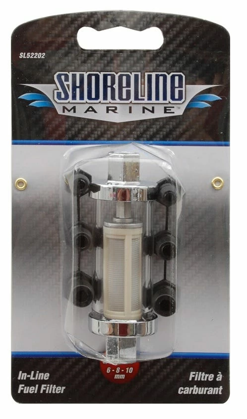 Shoreline Marine Fuel Filter 1/4"-5/16"-3/8" - Marine Hardware - Image 2