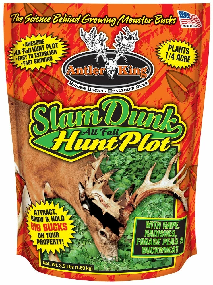 Antler King Slam Dunk All Fall Hunt Plot Mix 3.5 LB - 35SD - Scents & Scent Elimination