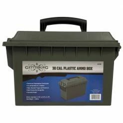 RG Sport Shop 55 Gettysburg Field Ammo Box, Green - ACGRN - Ammo Boxes