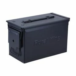 Various Brands Black Metal Ammo Can - .50 Cal. (M2A1BLK) - Ammo Boxes