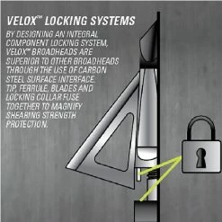 Velox™ Photon Three Blade Broadhead By Allen®, 125 Grain 14697 - Archery Accessories -RG Sport Shop 637848df6a48acea967cf1d59ba89bc39b972647 8151612 5