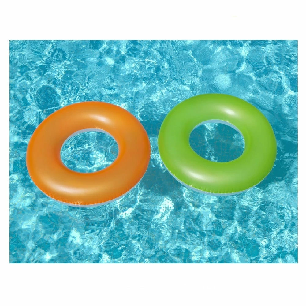 Bestway H2OGO! Frosted Neon Swim Tube 36” - 36025E - Pool & Water Toys 4 Bestway H2OGO! Frosted Neon Swim Tube 36” - 36025E - Pool & Water Toys - Image 4