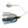 Strike King Micro-King Black Head, Black/Blue Skirt - SKMC76 - Baits & Lures