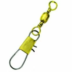 Eagle Claw Barrel Swivel with Interlock Snap-10 01031-010 - Weights