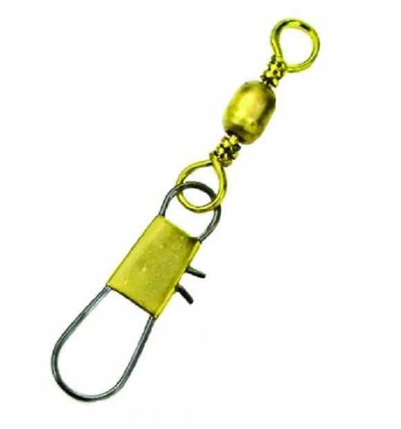 Eagle Claw Barrel Swivel with Interlock Snap-10 01031-010 - Weights 1 Eagle Claw Barrel Swivel with Interlock Snap-10 01031-010 - Weights