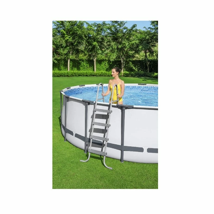 Bestway Steel Pro MAX 14' x 48" Above Ground Pool Set Round - 5613HE - Pools 4 Bestway Steel Pro MAX 14' x 48" Above Ground Pool Set Round - 5613HE - Pools - Image 4
