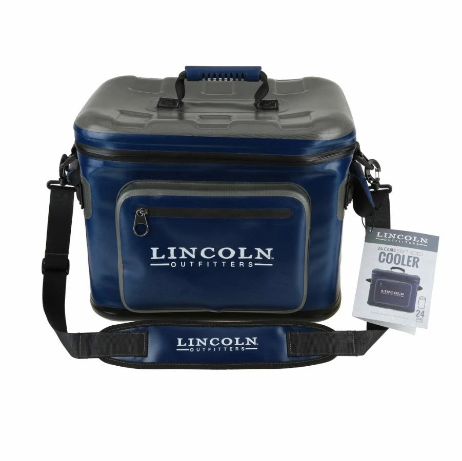 Lincoln Outfitters 24 Can Soft Sided Cooler 87-355-0204 - Water Bottles & Hydration 1 Lincoln Outfitters 24 Can Soft Sided Cooler 87-355-0204 - Water Bottles & Hydration