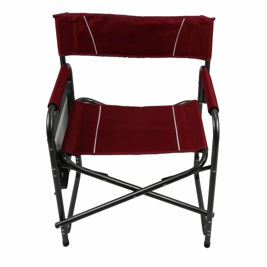 Various Brands Director's Chair with Table - Maroon 87-845-0204 - Camp Furniture 1 Various Brands Director's Chair with Table - Maroon 87-845-0204 - Camp Furniture