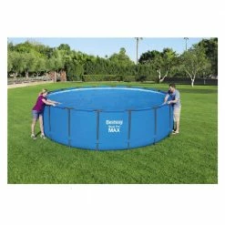Bestway Flowclear 18' Solar Pool Cover - 58173E - Pool Care & Maintenance -RG Sport Shop 82891c9a0ac24b716d7316d69b0664968dc0ed32 90211566 6
