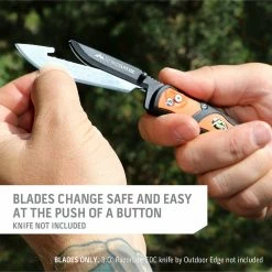 Outdoor Edge Razorsafe 3.5” Drop Point Blade, 6 Pack - RR-6 - Knives -RG Sport Shop 845cb117092cb9462f4a176096529841e41ec112 13471343 3