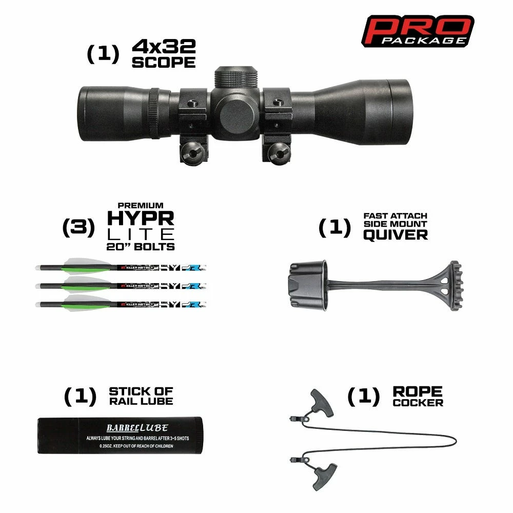 Killer Instinct Lethal 405 Crossbow Package - 1000 - Hunting 2 Killer Instinct Lethal 405 Crossbow Package - 1000 - Hunting - Image 2