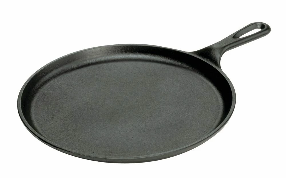 Lodge Cast Iron 10 Inch Round Griddle L9OG3 - Cookware 1 Lodge Cast Iron 10 Inch Round Griddle L9OG3 - Cookware