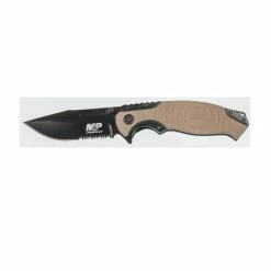 Smith and Wesson M and P Smith & Wesson Liner Lock Folding Knife - SWMP13GLSCP - Knives