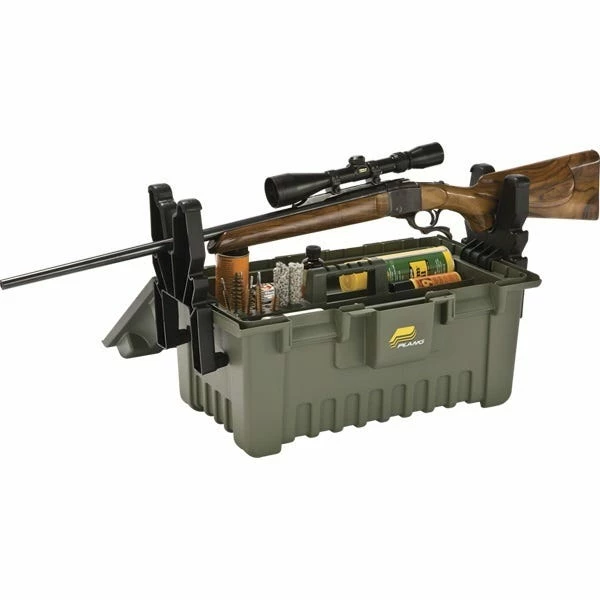 Plano Shooters Case Xlarge With Gun Rest - Moss Green 178100 - Gun Safes & Cases 2 Plano Shooters Case Xlarge With Gun Rest - Moss Green 178100 - Gun Safes & Cases - Image 2