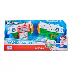 X-Shot Water Nano Fast Fill Double Pack by Zuru - 2878700026 - Backyard Play