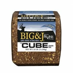 Big & J BB2 The Cube Deer Supplement Attraction Block, 25 lb. - BB2CUBE - Wildlife Feeds & Attractants