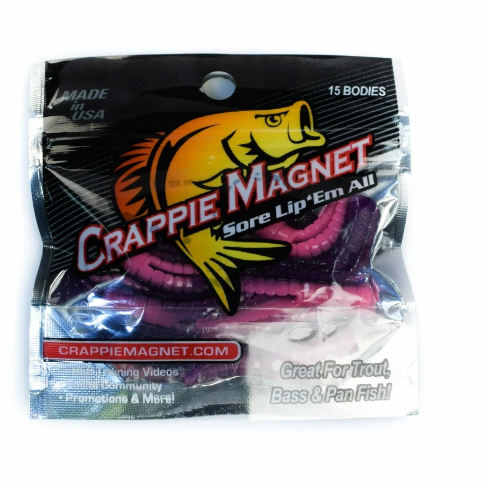 Leland Crappie Magnet - 1.5" Purple Haze, 15 Pack - LL13003 - Baits & Lures 1 Leland Crappie Magnet - 1.5" Purple Haze, 15 Pack - LL13003 - Baits & Lures