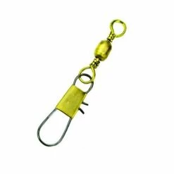 Eagle Claw Barrel Swivel with Interlock Snap-12 01032-012 - Weights