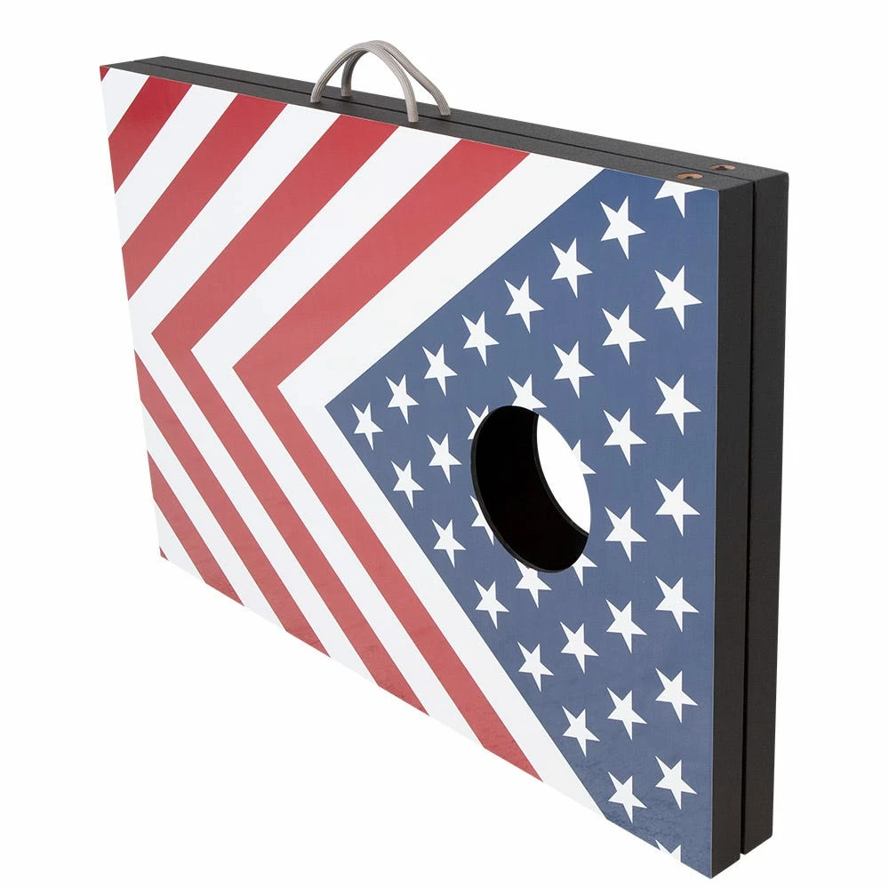 Triumph 2'x3' Patriotic Cornhole/Bean Bag Toss Set - 35-7244-3 - Backyard Play 6 Triumph 2'x3' Patriotic Cornhole/Bean Bag Toss Set - 35-7244-3 - Backyard Play - Image 6