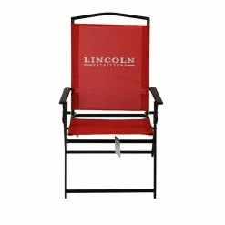 Lincoln Outfitters XL Sling Folding Chair, Oxy Fire - 89-274-0204 - Camp Furniture -RG Sport Shop a75403b00d8c5e8056402d73933d4f78131264c4 32512024 3