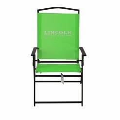 Lincoln Outfitters XL Sling Folding Chair, Green - 89-273-0204 - Camp Furniture -RG Sport Shop ac04cd1f3d20d4b348c66ef3bbf2e4607fb70c8f 32512023 4