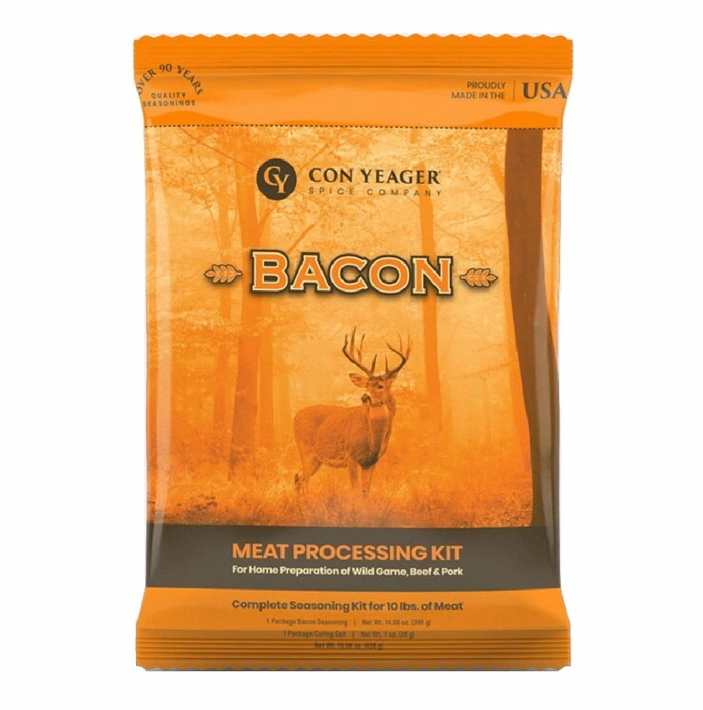 Con Yeager Spice Wild Game Bacon Kit - 41170 - Hunting 1 Con Yeager Spice Wild Game Bacon Kit - 41170 - Hunting