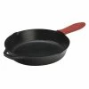Lodge 12" Cast Iron Skillet with Silicone Hot Handle Holder - L10SKA1TS4 - Cookware
