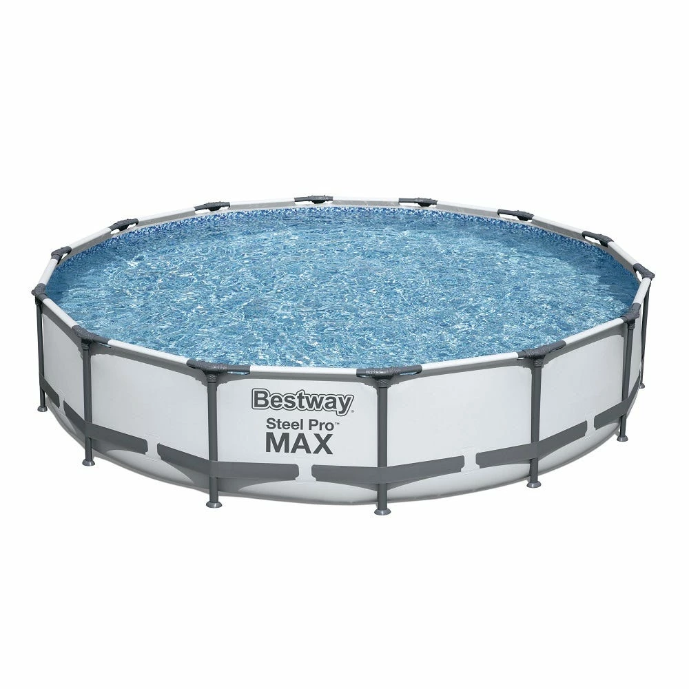 Bestway Steel Pro MAX 14' x 33" Above Ground Pool Set - 56597E - Pools 1 Bestway Steel Pro MAX 14' x 33" Above Ground Pool Set - 56597E - Pools