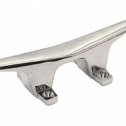 Shoreline Marine Cleat 6" Chrome Plated Zamak - Marine Hardware