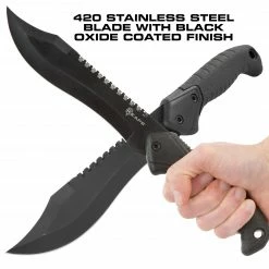 REAPR 11001 TAC Bowie Knife - 11001 - Knives & Tools -RG Sport Shop cd4f19a7d4c502e91ca2d48907a67cdf229cc62f 11001inuse5 scaled