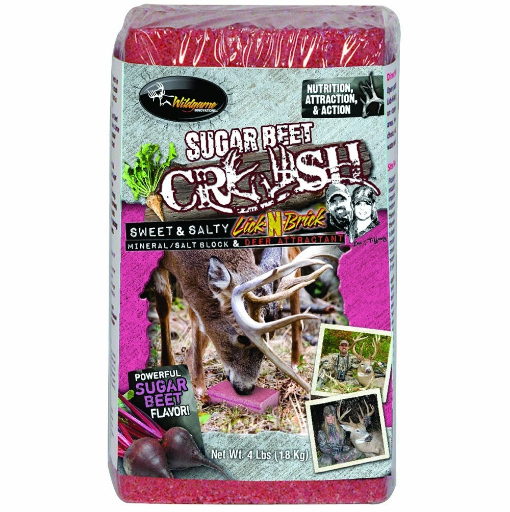 Evolved Sugar Beet Crush Salt Block WLD015 - Wildlife Feeds & Attractants 2 Evolved Sugar Beet Crush Salt Block WLD015 - Wildlife Feeds & Attractants - Image 2